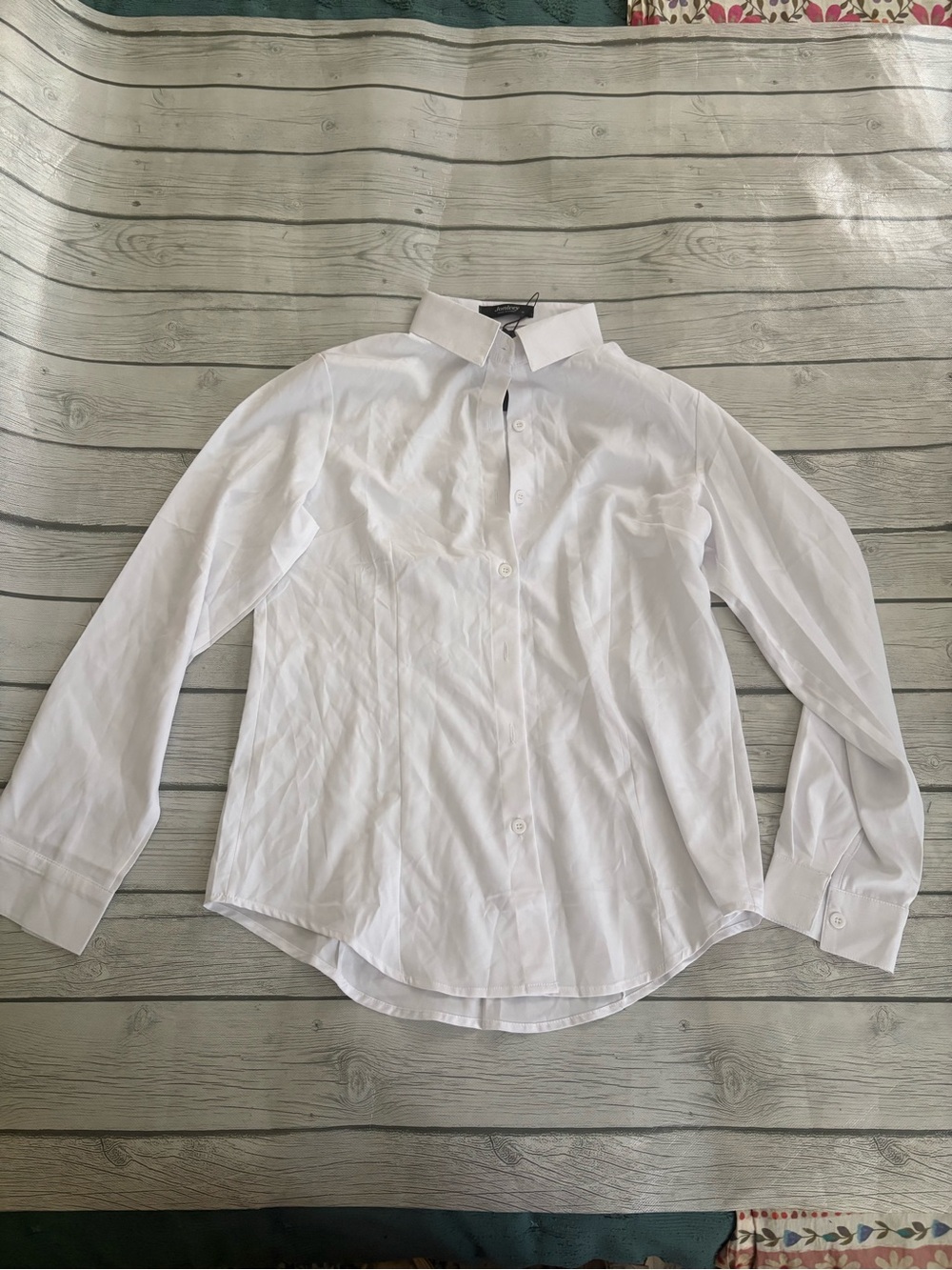Classic White Dress Shirt - Tailored Button-Up